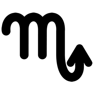 Scorpio-Zodiac-Sign-Symbol-Glyph-Icon300-Blk An image of Scorpio Sign and scorpio zodiac sign symbol glyph icon300 blk. Welcome to the Scorpio Sign.