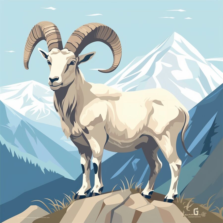 capricorn sign illustration thumbnail