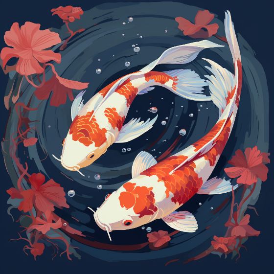 Home Page (Temp V1-D5 - Divi Extras) 5 pisces sign illustration thumbnail