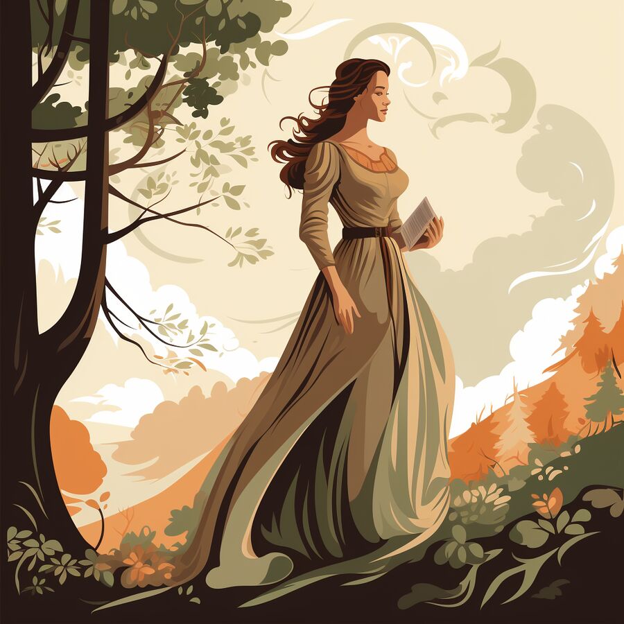 virgo sign illustration thumbnail
